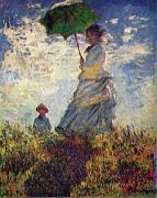 Claude Monet, Woman with a Parasol,